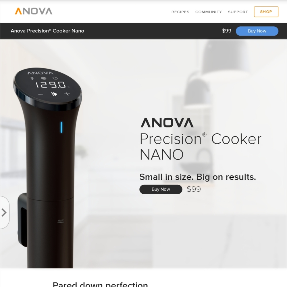 Anove Precision Cooker Nano